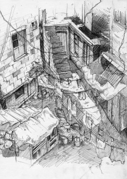 fuckyeahmoleskines:  environment concept 2 http://maxquy.tumblr.com/ 