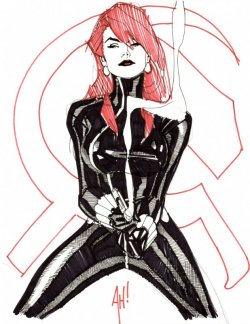 fuckyeahblackwidow:  Black Widow by Adam