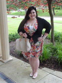 thestylesupreme:  Plus size ootd: Dress: