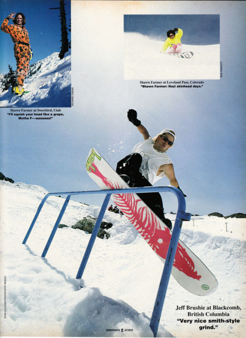 snowboard collector: Burton Brushie (1993)