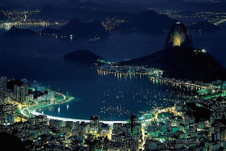 sunsurfer:  Lights, Rio De Janerio, Brazil  photo via magiemagique 