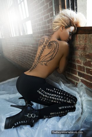 Beyonce… shit like this give me a faint glimmer hope for tattoos (on females) in “real” modelling.