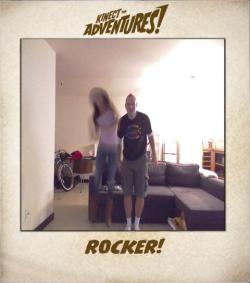 Playing Kinect Adventures with @Seanbabydotcom