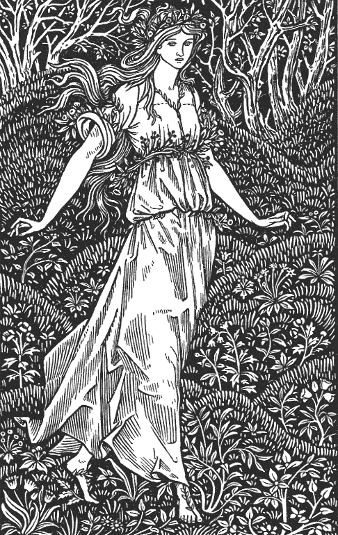 Illustration From The Wood Beyond The WorldWilliam Morris1894