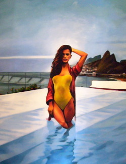 Thomassaliot:  Pool Rio Oil/Canvas 