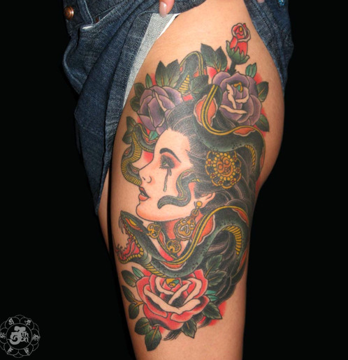 traditionaltattoos:
“ Jason Kundell
”
Featured on Best Tattoos Archive || Submit your Tattoos