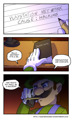 xeoraiku07:  thebiggerjohn:  NINTENDOOOOOOOOOOOOOOOOOOOO!!!!!!!!!!!!!!!!!!!!!! xO Lmaoooooo!!!!!!!!   Good Work Luigi you knew what to do Nintendo FTW 