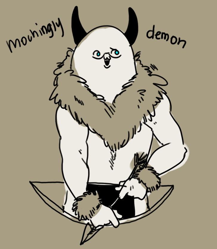 retrobeefcake:  soloduo:  first off id like to apologize to my followers. demon au