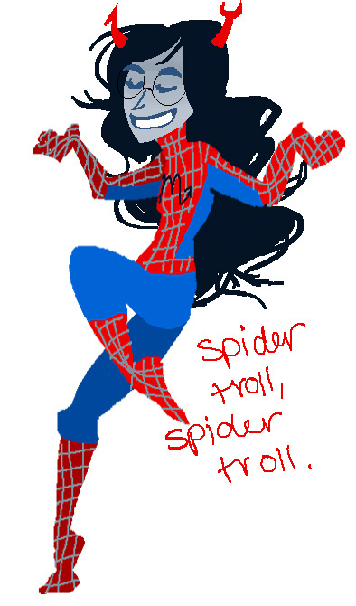 schmemy:  DOES WHATEVER A SPIDER TROLL DOES 