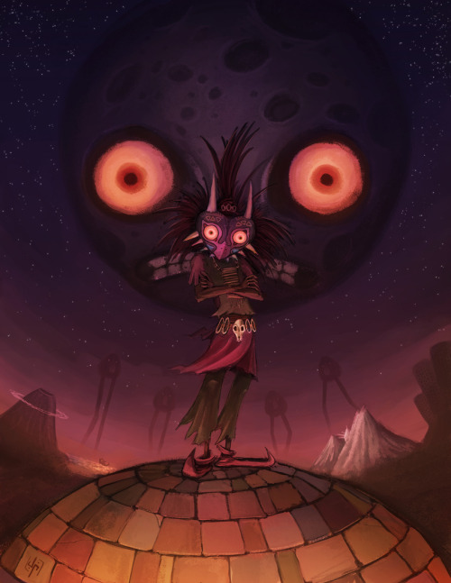 greatkingofevilganondorf:  (via The Skull Kid by ~JohnnyCago on deviantART) 