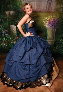 Mexican red quinceanera dress