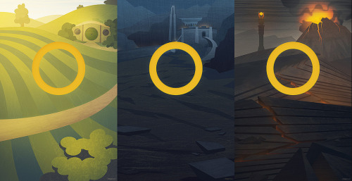 Lord of the Rings Poster Series - by Fringe Focus