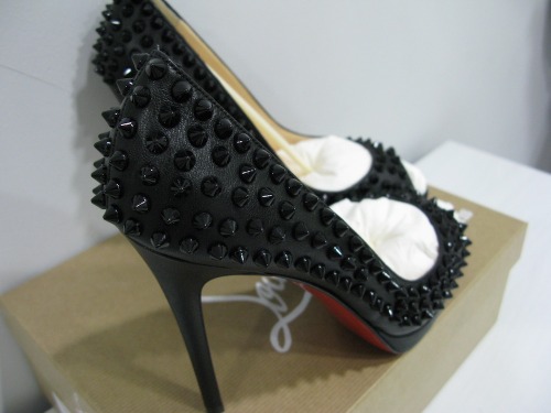 Monochromatic Yolanda Spikes by Christian Louboutin Submitted by billidollarbaby