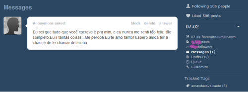  Já sonhou em receber uma ask assim? 