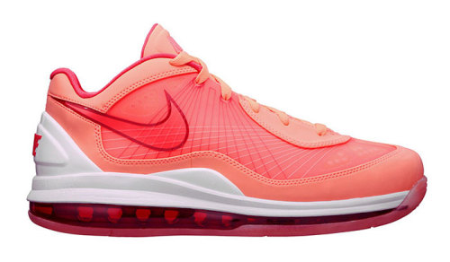 sneakermatic:Nike Air Max 360 BB Low. Bright Mango Crimson.