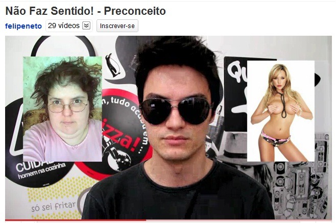  Olha essas duas mulheres. Agora imagina que você tem uma arma apontada para sua
