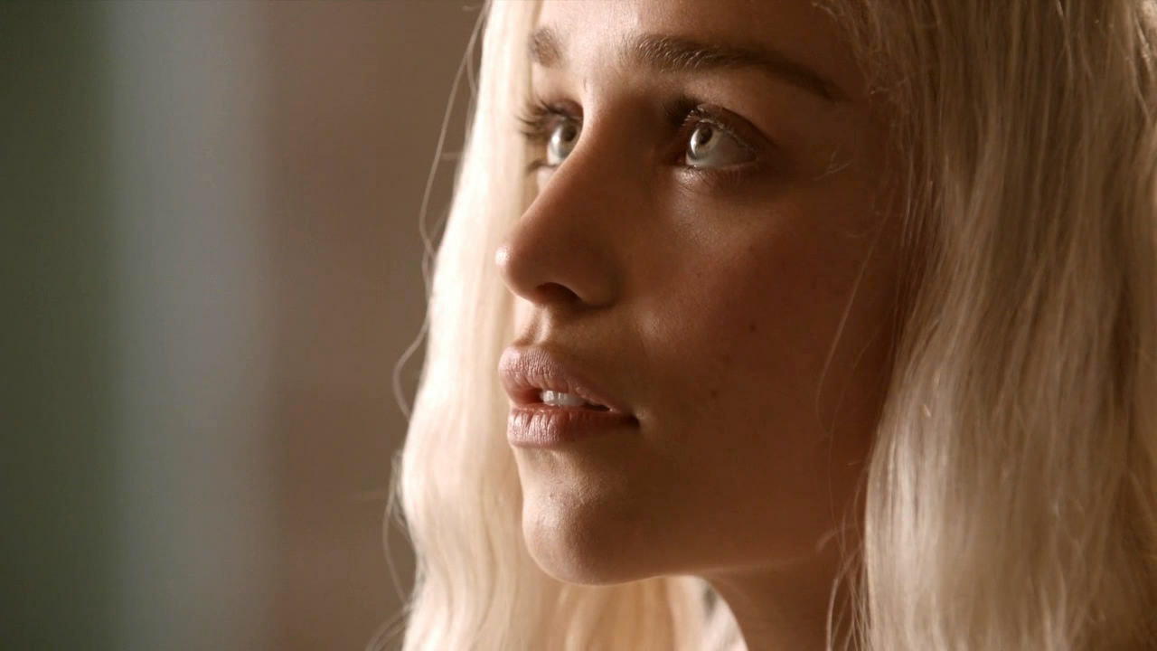 Emilia Clarke as Daenerys Targaryen from HBO&rsquo;s tv show &ldquo;Game