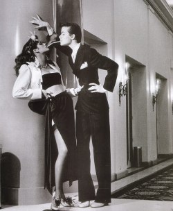 girls-will-be-boys:  Helmut Newton, 1979