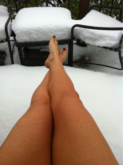 boredmilf:  boredmilf:  Laying out at my house today.  In my top 5 favorites. 