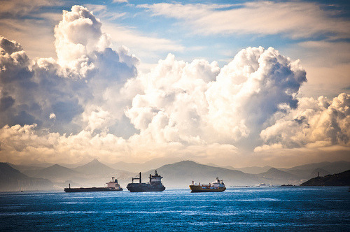 Strait of Gibraltar (by Zanthia)