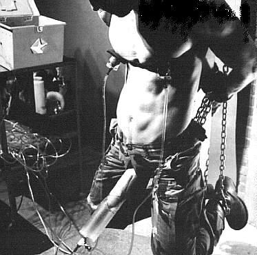 jockbdblog:  Absolutely classic HOT pic on the internet.  bondagebudsf:  will—power:  leatherbondage