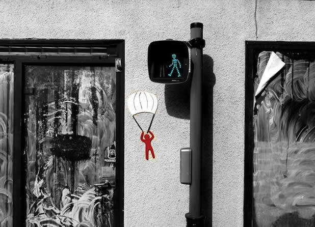 Fun Street Art - Traffic Light