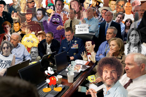 cajunboy:  I can’t stop laughing over the fact that the White House didn’t release the Bin Laden death photos because they knew the internet would photoshop the shit out of them. 
