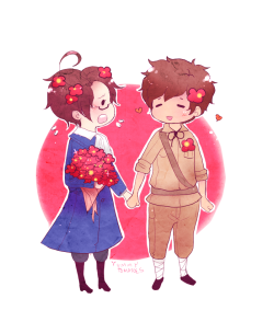 yummytomatoes:  “You make the flowers jealous!”