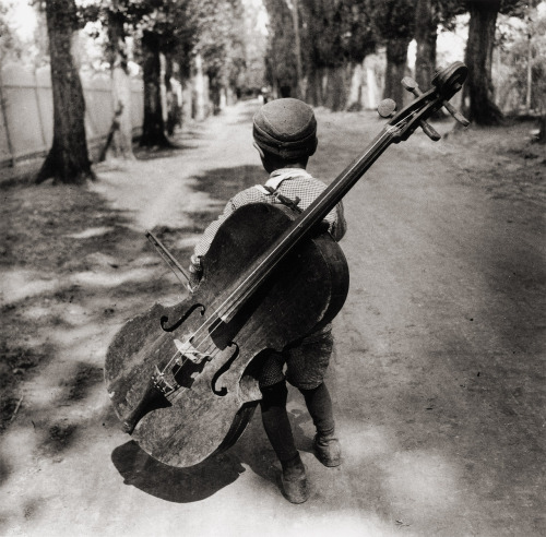 Porn photo Gypsy boy with cello, Hungary 1931 photo