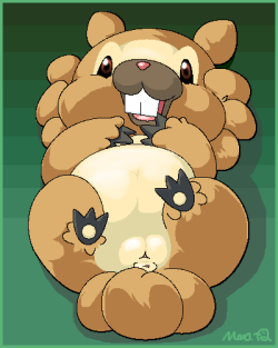 sociallyunacceptableart:  I am screaming in sheer terror  love this bidoof