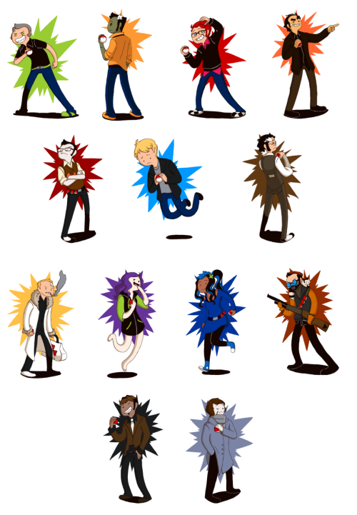 snarkylittleshark: THE HINABN CAST WOULD LIKE TO BATTLE. ALL THIRTEEN OF THEM.