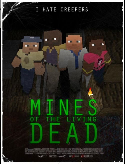 thedailyblock:  minecraft + l4d = awesomenesssss