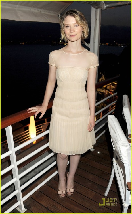 Source: Just Jared Mia Wasikowska in Cannes, France on May 14, 2011