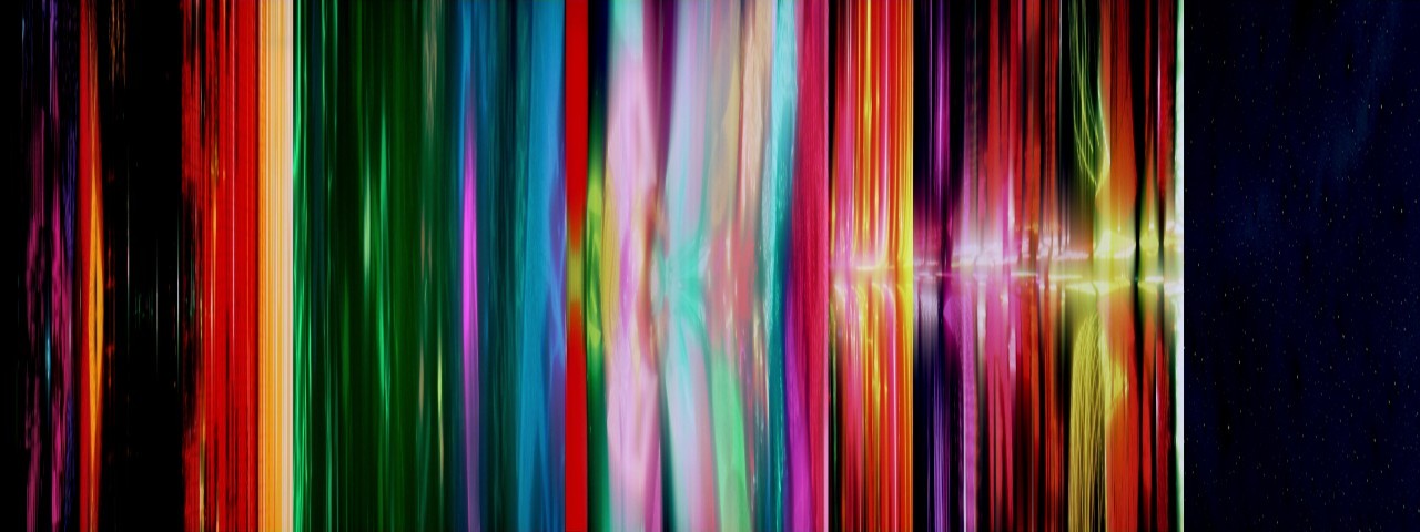 moviebarcode:  Sequence from 2001: A Space Odyssey (1968) 