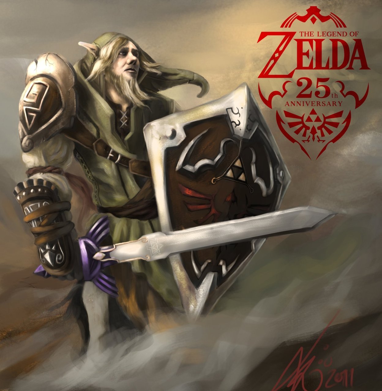 Link is all grown up in Tasos Kunakis’ fan art piece submitted for the Zelda 25th Anniversary Art Jam over at CGHUB.
Check out more Zelda contest entries HERE.
Adult Link by Tasos Kunakis (Facebook) (Twitter)