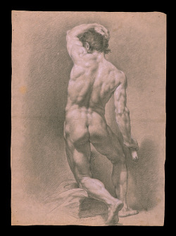 msbehavoyeur:  Nude male study ~ 18th century