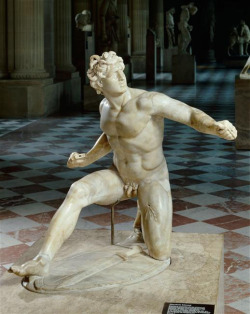 100artistsbook:  Statue of a wounded Galatian, Louvre