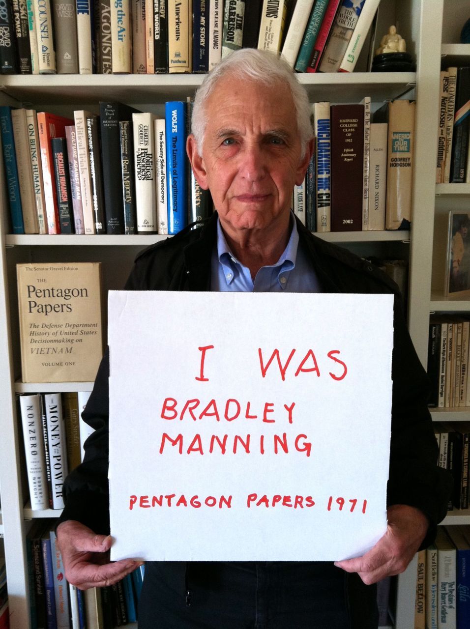 Daniel Ellsberg
I was the Bradley Manning of my day. In 1971 I too faced life (115 years) in prison for exposing classified government lies and crimes. President Obama says “the Ellsberg material was classified on a different basis.” True. The...
