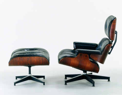 The Eames, Lounge Chair, 1956.“The Eames Lounge Chair appeals to people for several reasons. It is a