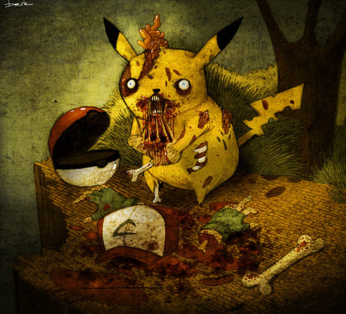 Sex   Zombie Pikachu by Berk Oztürk   pictures