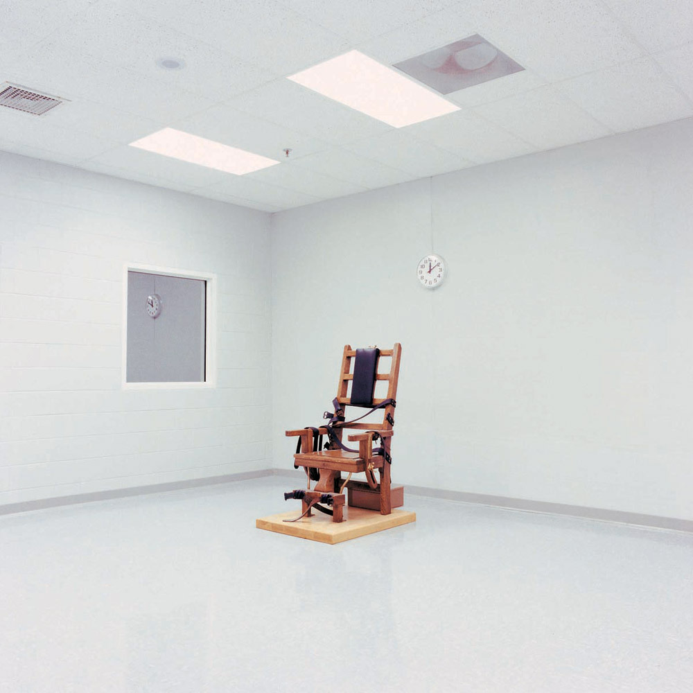 Electric Chair, Greensville Correctional Facility, Jarratt Virginia photo by Lucinda