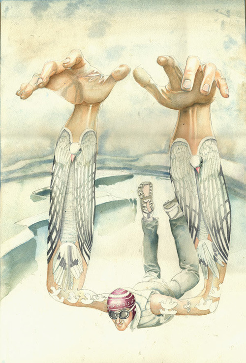 fer1972:  Daniel Mackie - The Flight of Icarus 
