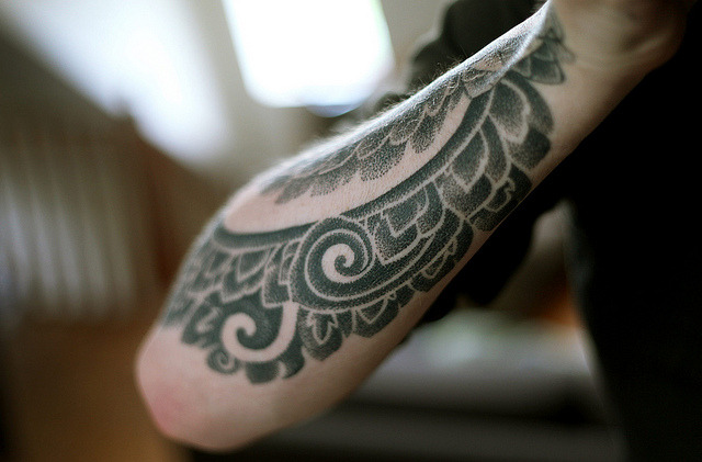 inkandneedle:  Designed and tattooed by Rod Medina of Kings Cross Tattoo Parlour.