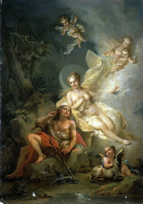 missfolly:Diana and Endymion, ca. 1765, by Stefano Torelli
