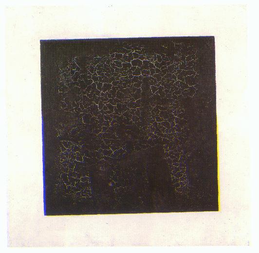 rhapsodical:  Black Square, Kazimir Malevich1915   Jeśli o mnie chodzi, większym