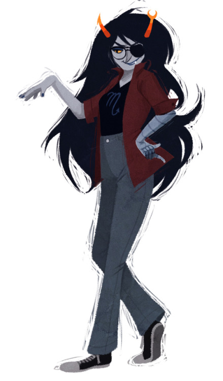 tadeles: OKAY I GIVE IN - my real OTP is Vriska/Ratatat. I can only start drawing her when “Se