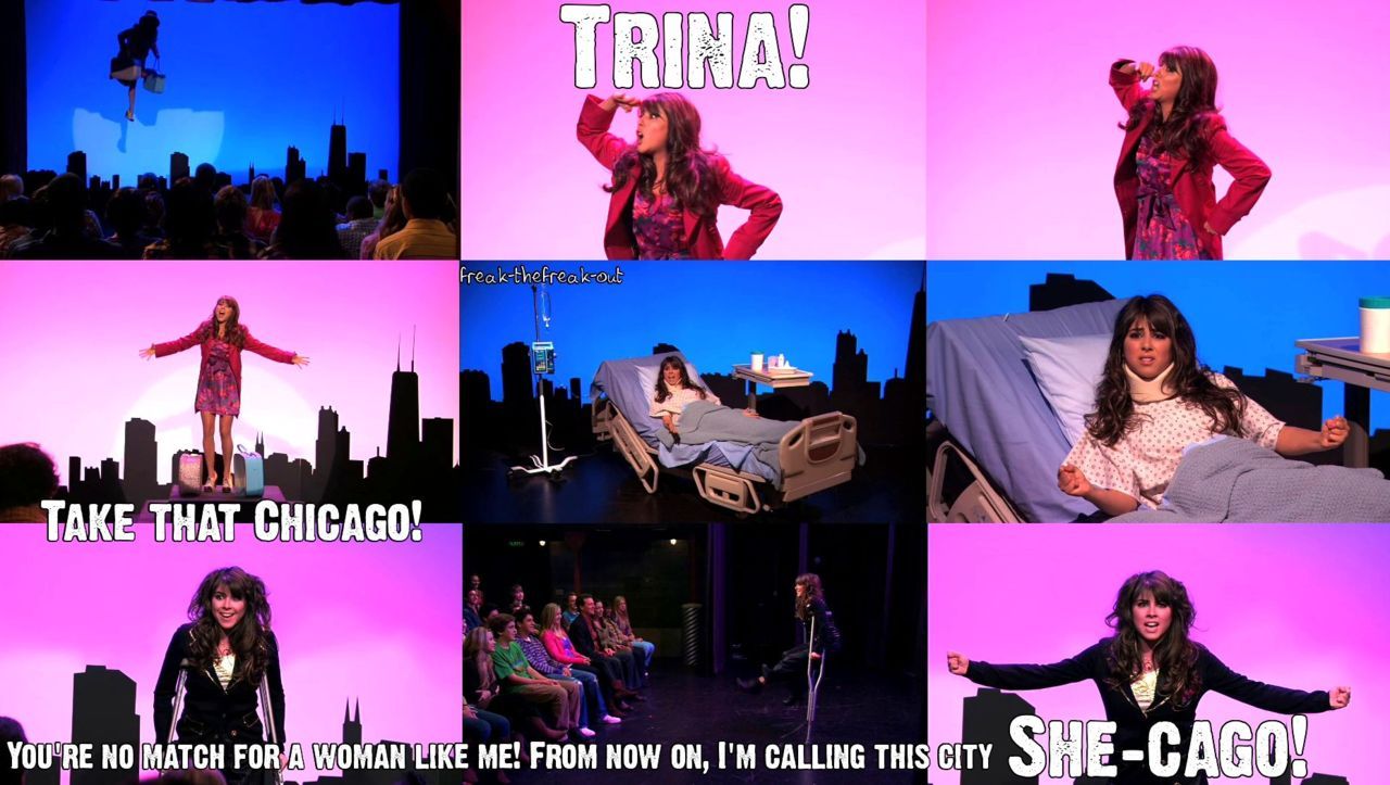 trina vega playing the chicago show on victorious｜TikTok Search