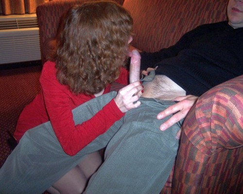 kinkycravings:  Hotwife at play in the hotel…