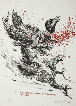 untitled lithograph by Raymond Pettibon, 2005