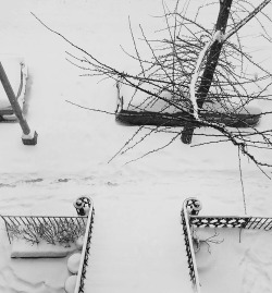 St. Luke&rsquo;s Place, NY photo by Todd Webb, 1959